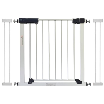 Callowesse Kuvasz Stair Gate | 104-111cm x H76cm Bundle including 2x 14cm Extension |  White