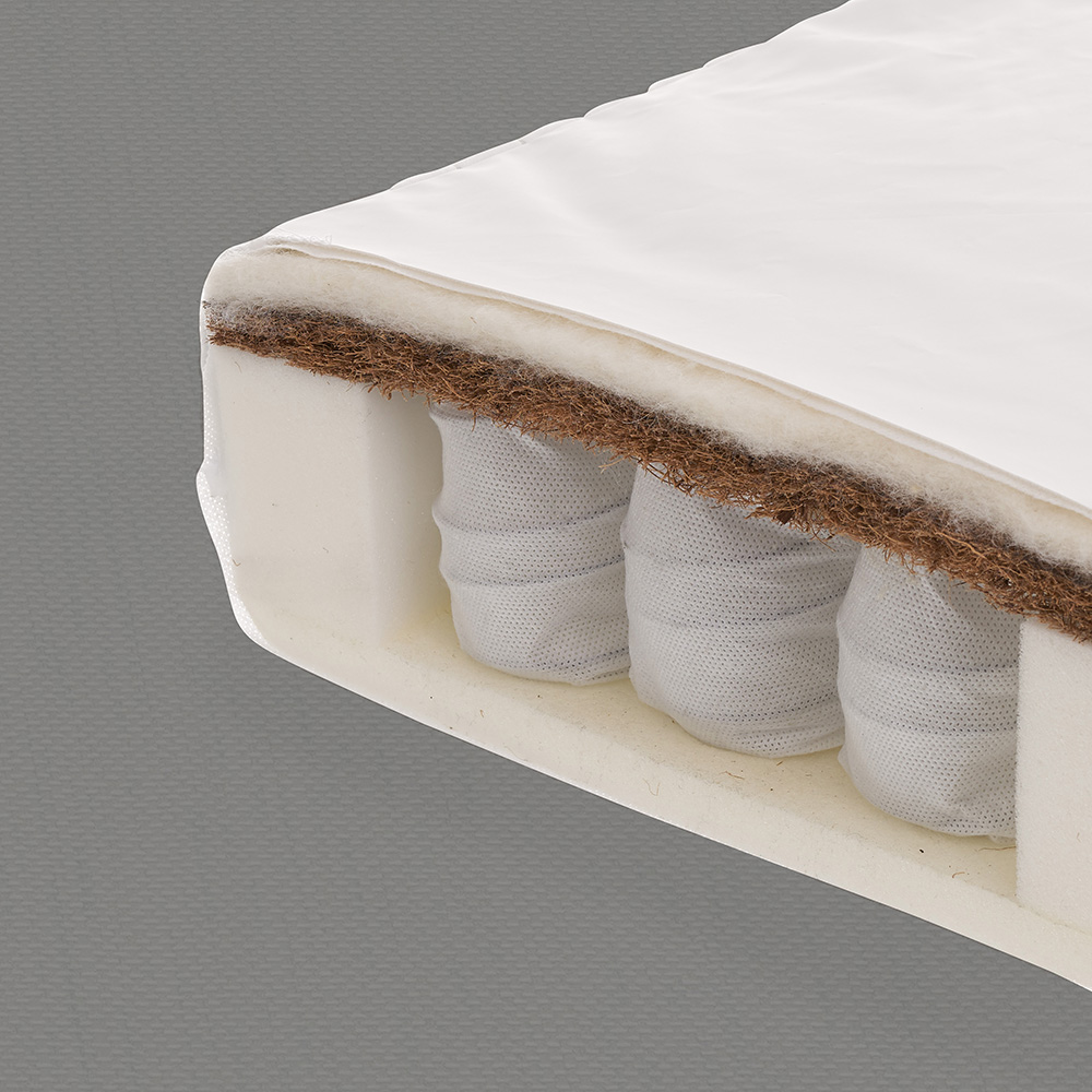 Dual core cot bed hot sale mattress