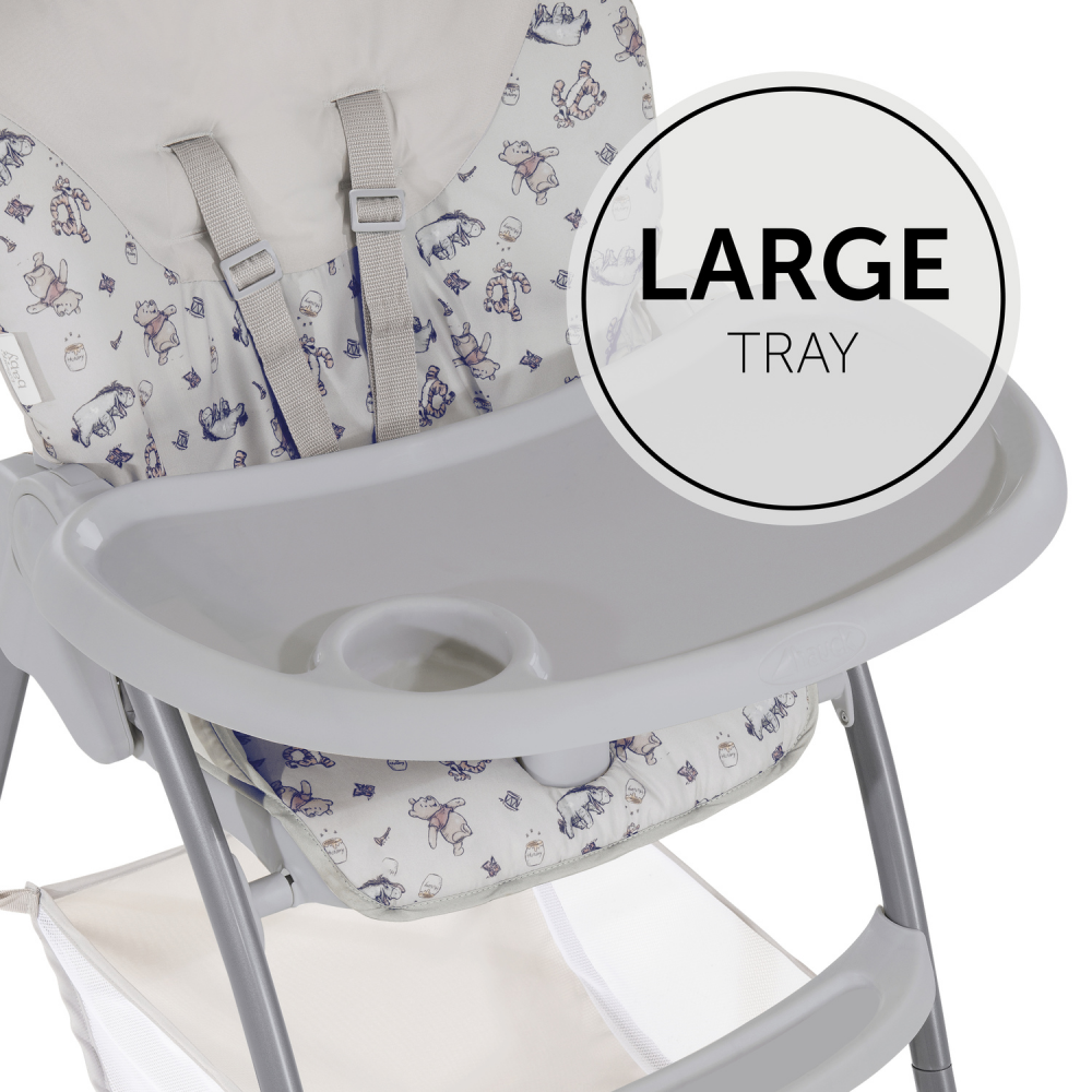 Hauck Sit N Fold Highchair - Pooh Exploring - Image 4
