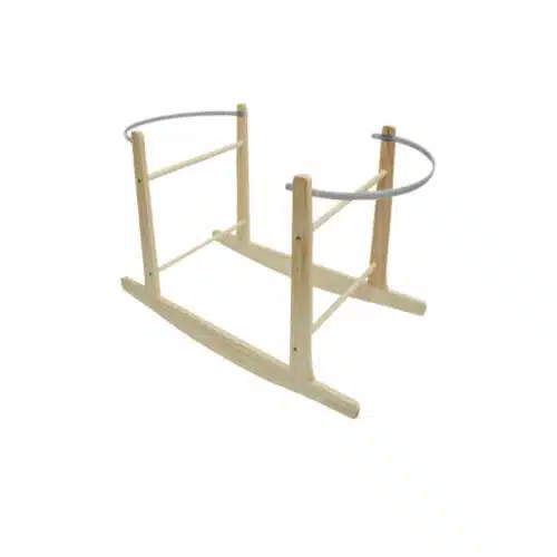 Cuddles Collection Natural Moses Basket Stand