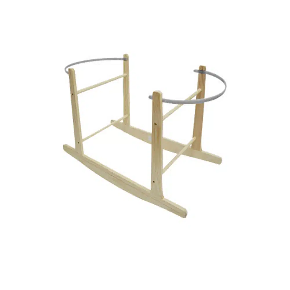Cuddles Collection Natural Moses Basket Stand