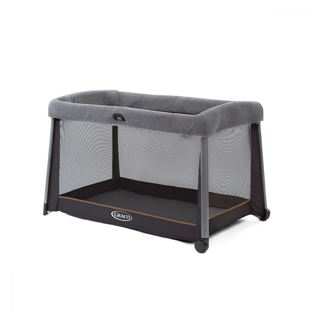 Graco Foldlite Travel Cot Shadow Olivers BabyCare