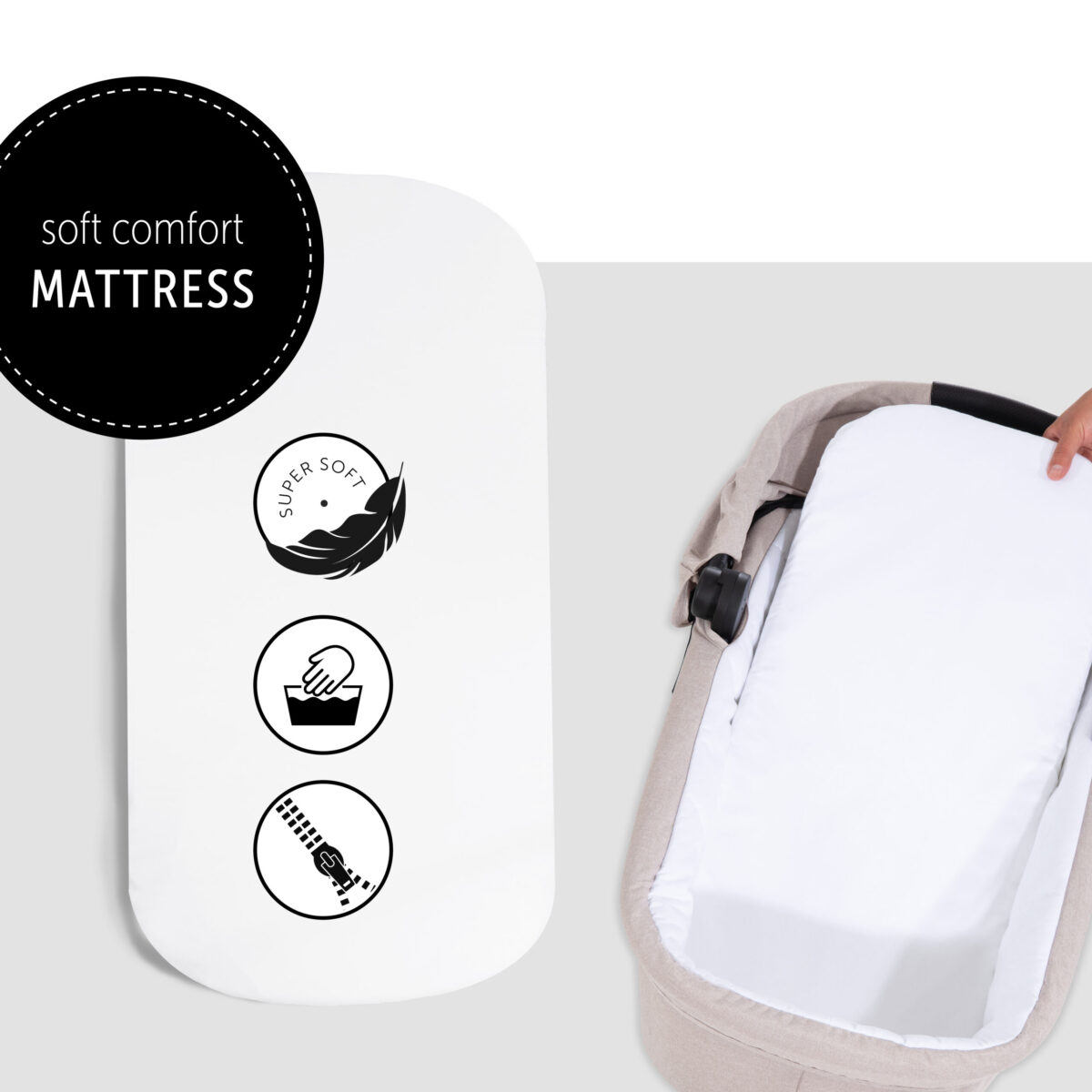 Hauck Colibri Carrycot - Image 5