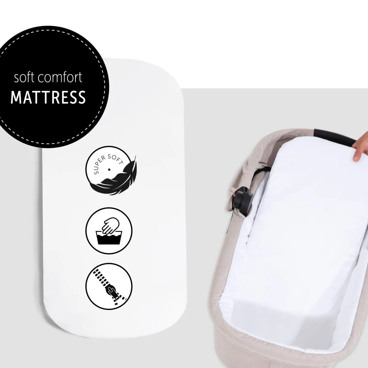 Hauck Colibri Carrycot - Image 5