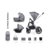 Venicci Tinum 2.0 3 in 1 Travel System - Rock Graphite