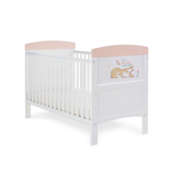 Obaby Grace Inspire Guess How Much I Love You Cot Bed - I Can Hop