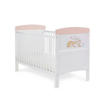 Obaby Grace Inspire Guess How Much I Love You Cot Bed - I Can Hop