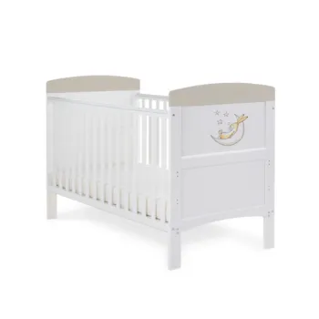 Obaby Grace Inspire Guess How Much I Love You Cot Bed - To The Moon And Back