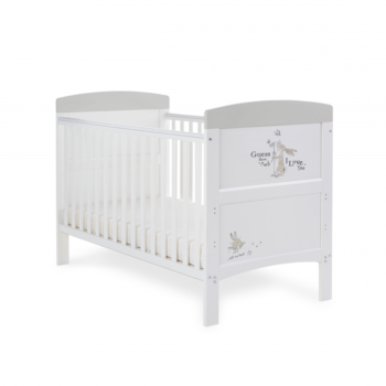 Obaby Grace Inspire Guess How Much I Love You Cot Bed - Scribble