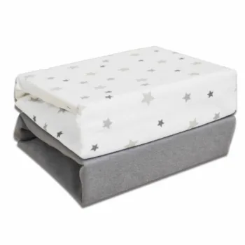 Cuddles Collection Printed Cot Sheets - Magical Stars