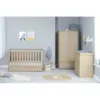 Babymore Veni 3 Piece Room Set with Drawer - Oak