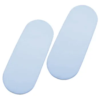 2Pack Cuddles Collection Fitted Moses Basket Sheets – Blue – 30cm x 73cm 