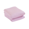 Cuddles Collection Plain Cot Bed Sheets - Pink