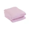 Cuddles Collection Plain Cot Bed Sheets - Pink