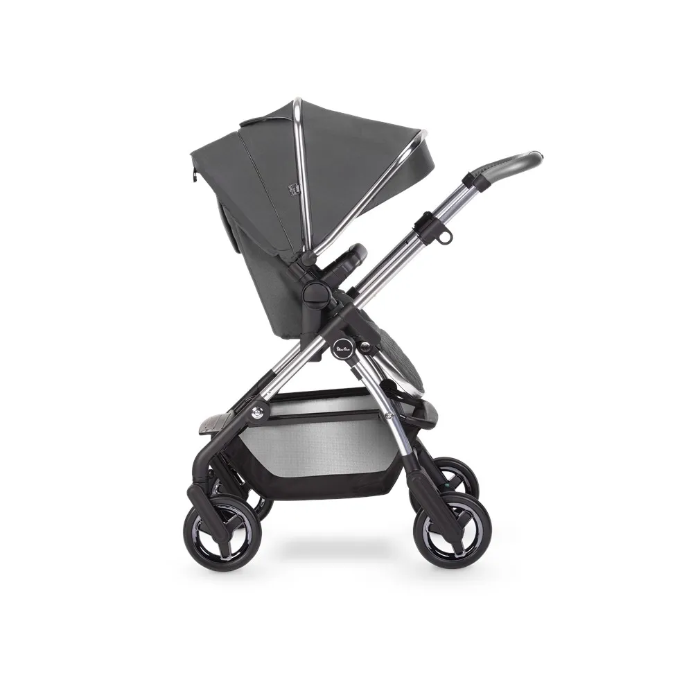Silver Cross Wayfarer 21 2 in 1 Pushchair Carrycot Clay