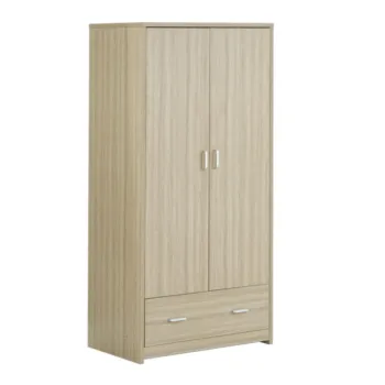 Babymore Luno Veni Wardrobe - Oak