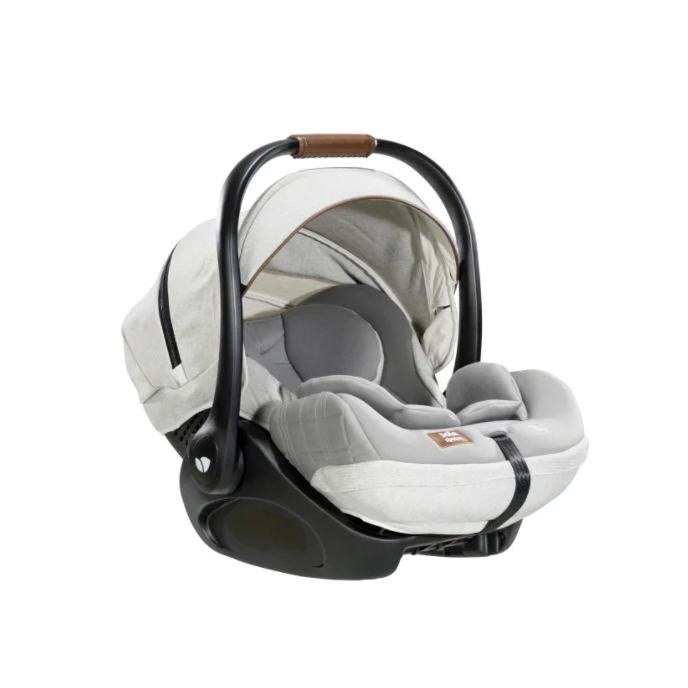 Joie Finiti Flex Travel Ready Bundle with i-Level Recline Car Seat & i-Base Encore - Oyster - Image 7