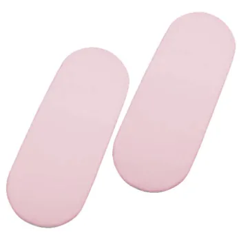 2Pack Cuddles Collection Fitted Moses Basket Sheets – Pink – 30cm x 73cm 