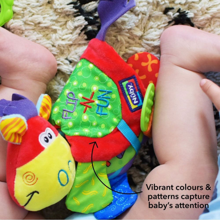 Nuby Flip Flop Teether Book Olivers BabyCare