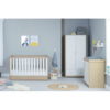 Babymore Veni 3 Piece Nursery Furniture Room Set - Oak White - 2