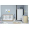 Babymore Veni 3 Piece Nursery Furniture Room Set - Oak White - 2