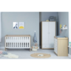 Babymore Veni 3 Piece Nursery Furniture Room Set - Oak White - 3