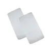 Cuddles Collection Plain Crib Sheets 40 x 94cm - White