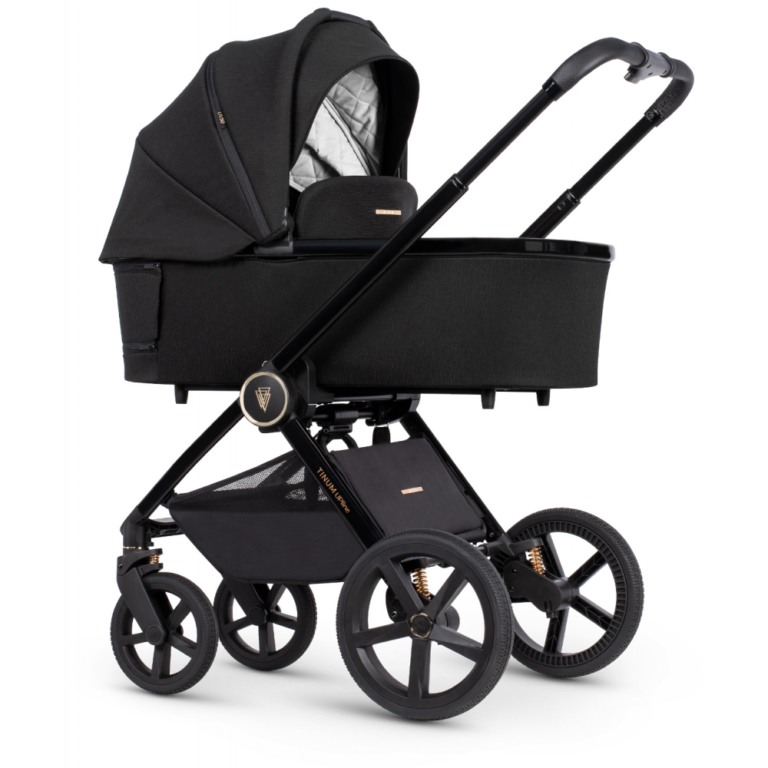Venicci Upline 3 in 1 Travel System All Black Olivers BabyCare
