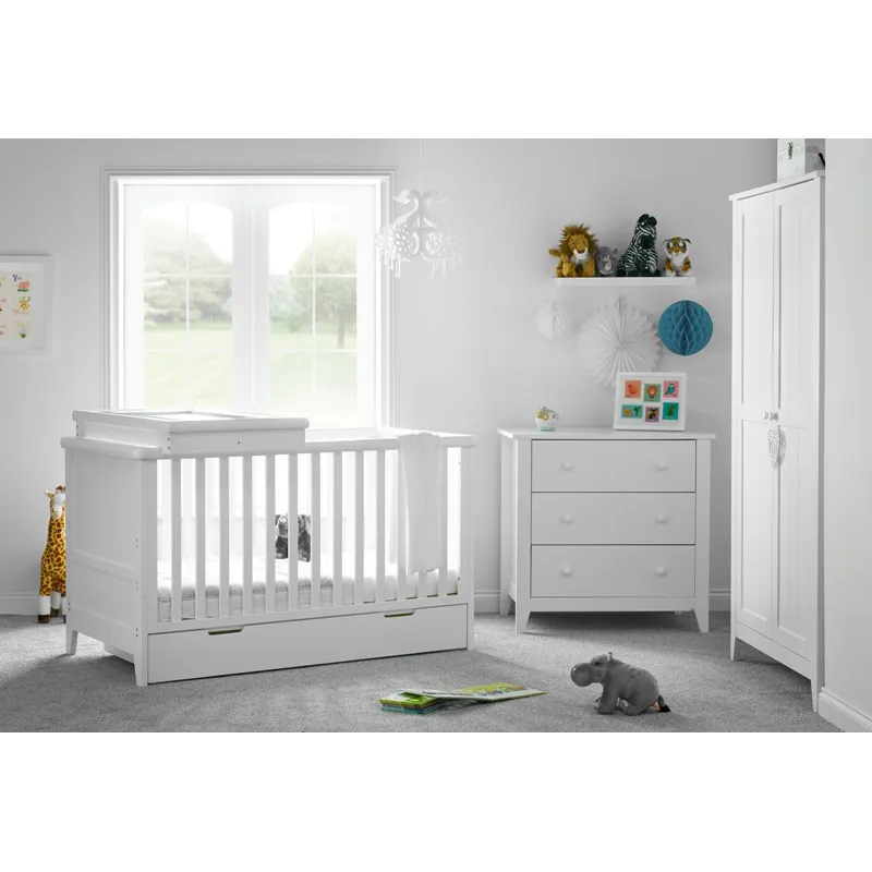 Obaby Belton 3 Piece Room Set White Olivers BabyCare