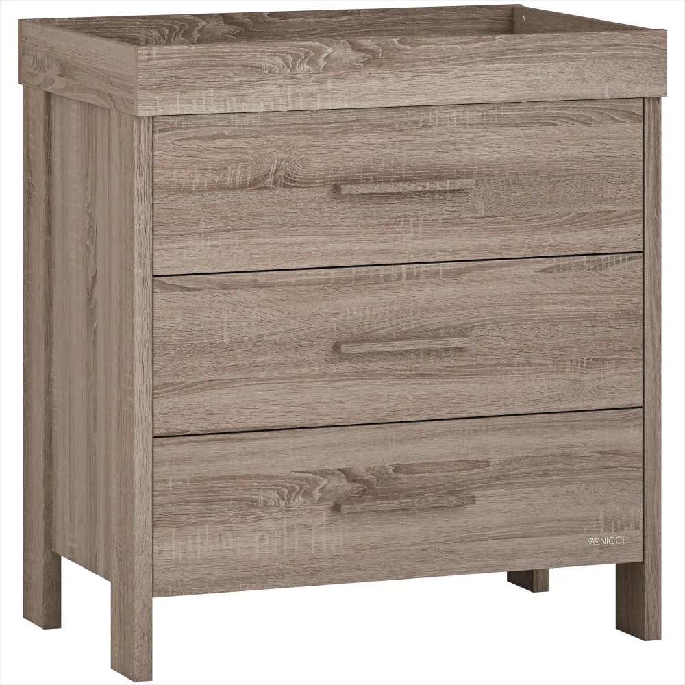 Venicci Forenzo 2 Piece Room Set - Truffle Oak - Image 6