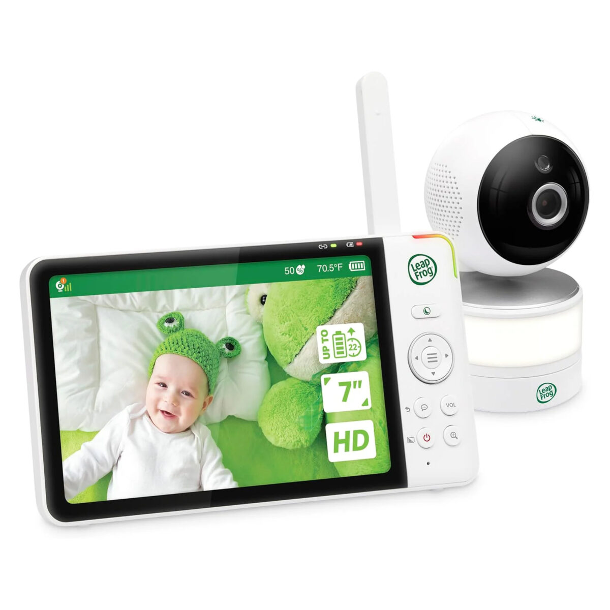 LeapFrog LF920HD 7" Video Baby Monitor with Colour Night Vision - Image 2