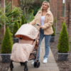 My Babiie MB51 Billie Faiers Stroller - Rose Gold and Blush