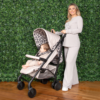 My Babiie MB51 Dani Dyer Lightweight Stroller - Fawn Leopard