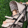 My Babiie MB51 Dani Dyer Lightweight Stroller - Fawn Leopard