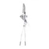 My Babiie MBHC1 Compact Highchair - Grey Stars