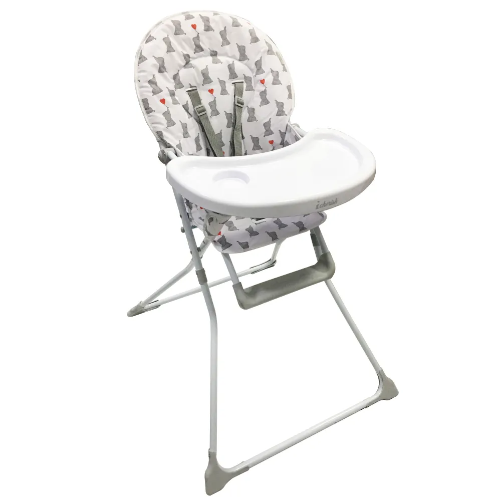 My Babiie MBHC1 Dani Dyer Compact Highchair - Elephants