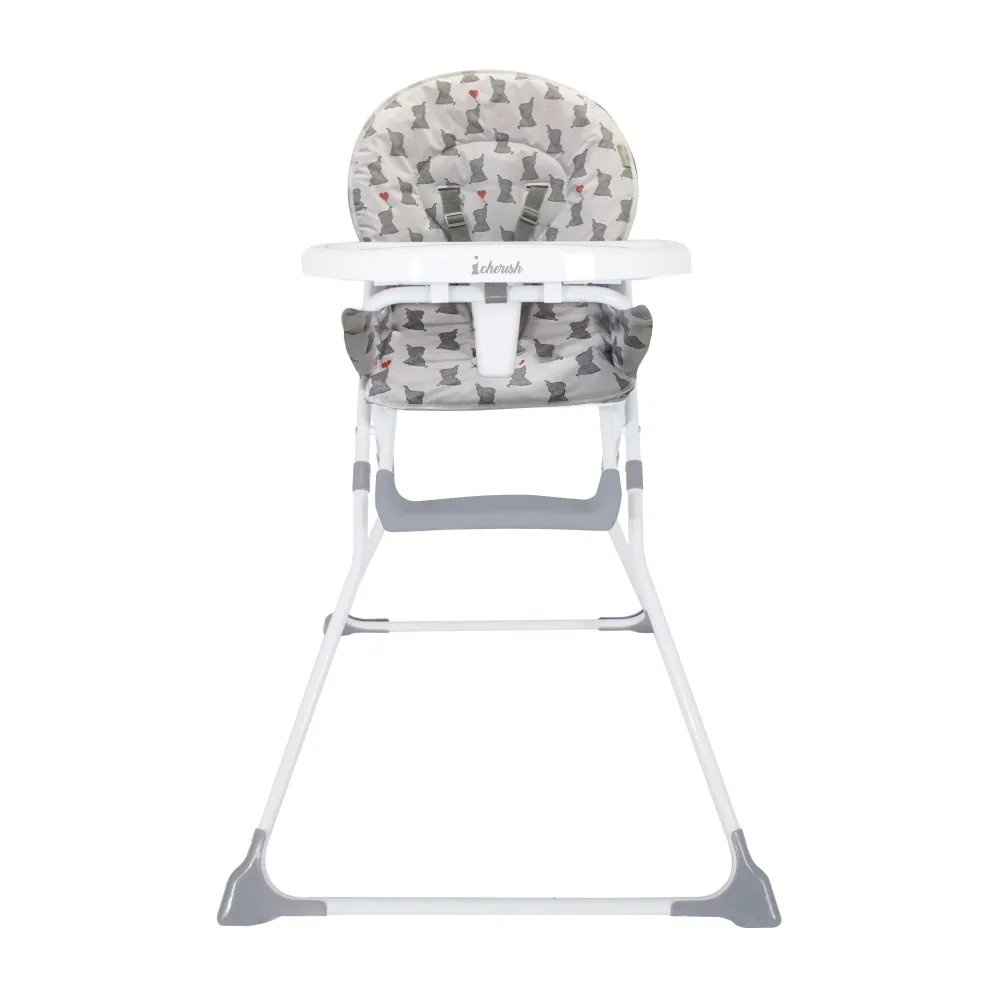 My Babiie MBHC1 Dani Dyer Compact Highchair - Elephants