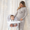 My Babiie MBHC1 Dani Dyer Compact Highchair - Elephants