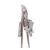 My Babiie MBHC8 Billie Faiers Premium Highchair - Rose Gold Grey