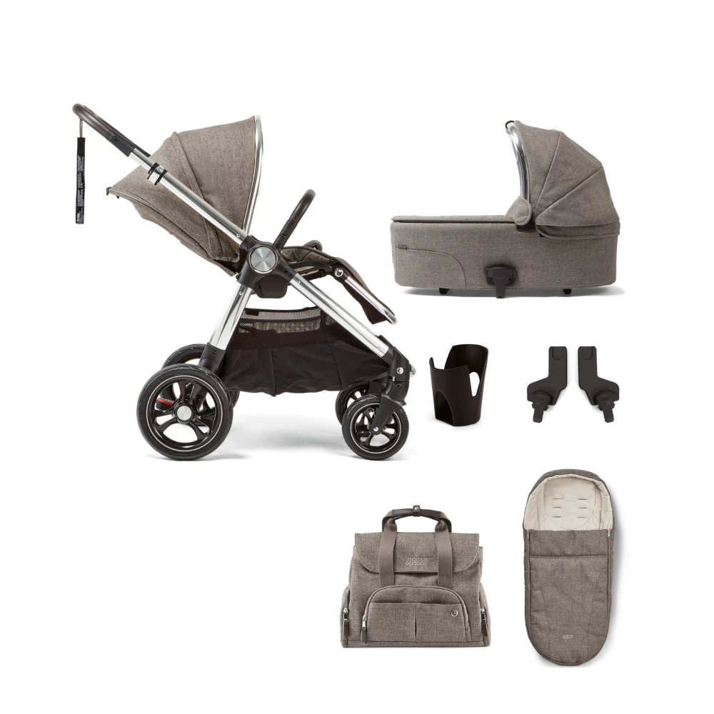 Mamas and papas ocarro grey twill 6 piece bundle on sale
