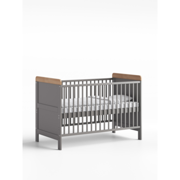 Little Acorns Classic Cot-Bed - Grey and Oak
