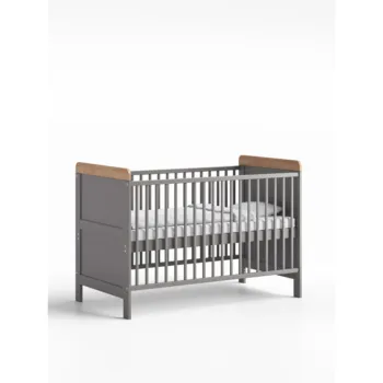 Little Acorns Classic Cot-Bed - Grey and Oak