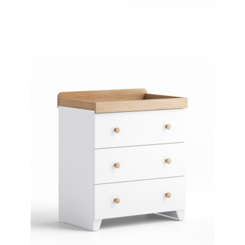 Little Acorns Burlington Dresser – White/Oak