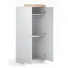 Little Acorns Burlington Double Doors Wardrobe – White/Oak