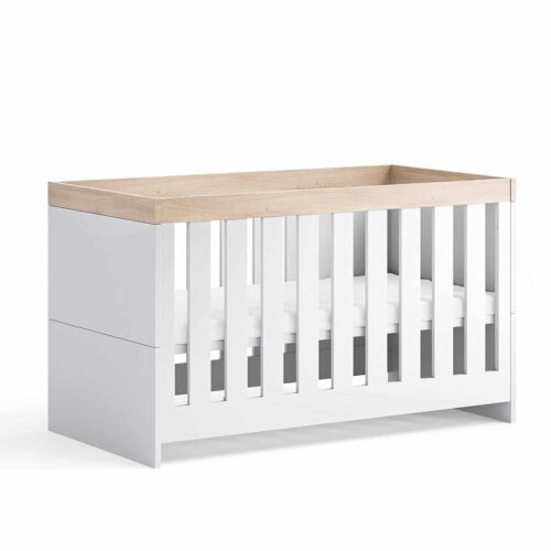 Little Acorns Burlington Cot-Bed - White Oak