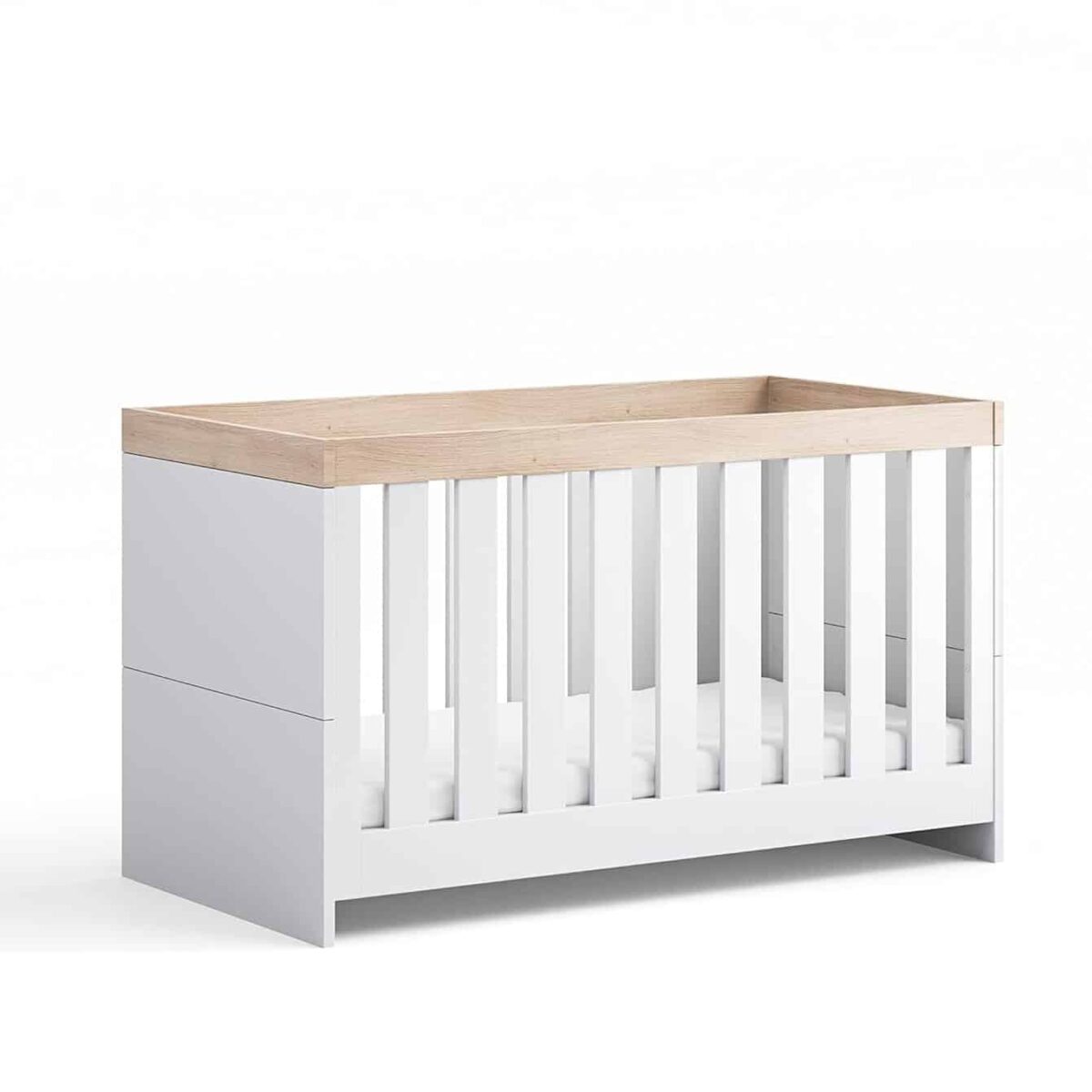 Little Acorns Burlington Cot-Bed - White Oak - Image 2