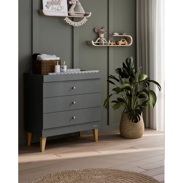 Venicci Saluzzo Chest Changer - Graphite - Image 3