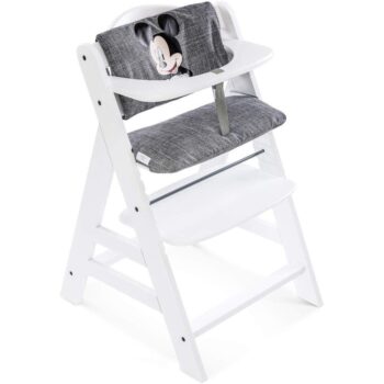 Disney Alpha Highchair Pad Deluxe - Mickey Grey