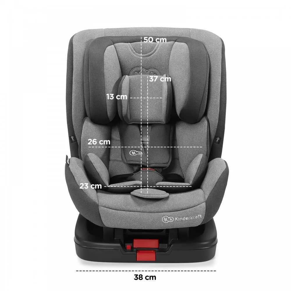 DISCONTINUED Kinderkraft Vado Group 0+/1/2 ISOFIX Car Seat - Black - Image 9