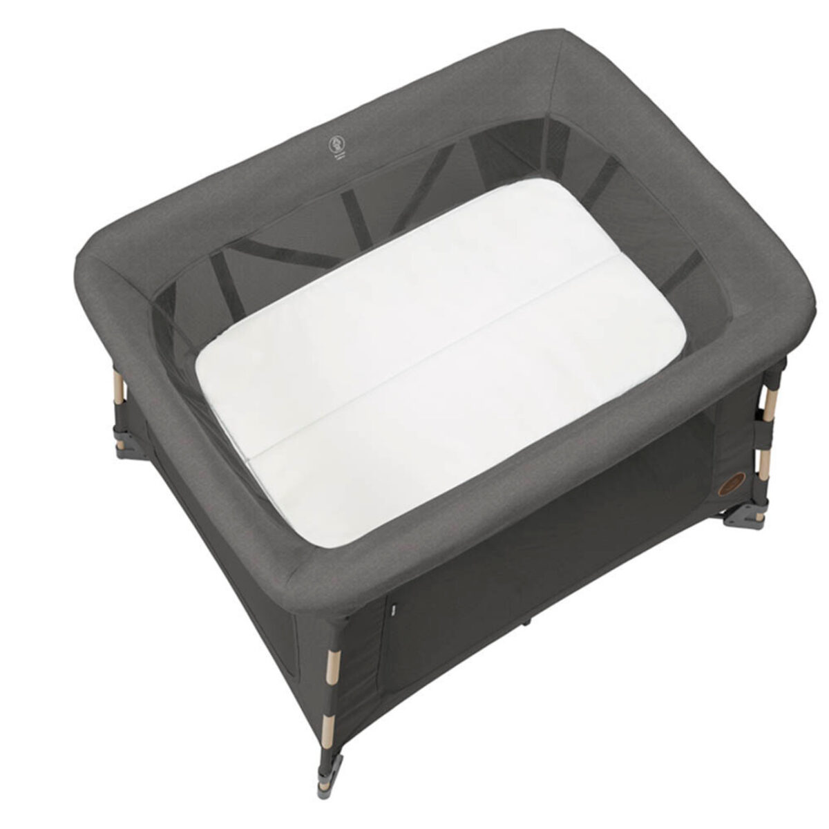 swift flash fold travel cot beyond graphite 2